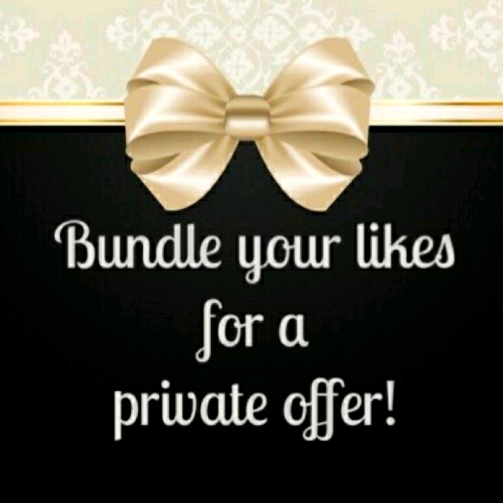 💜Bundle your likes & receive an offer💜